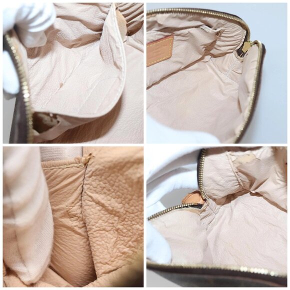 LOUIS VUITTON Monogram Pochette Cosmetic PM Pouch M43998 LV Auth 141674 - Picture 15 of 16